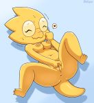  &lt;3 alphys anthro anus belly bodily_fluids breasts butt chubby_female disfigure eyes_closed eyewear female freckles genital_fluids genitals glasses hand_on_face hi_res legs_up looking_pleasured lying masturbation navel nipples non-mammal_breasts nude on_back pussy pussy_juice reptile scalie shaking short_stack slightly_chubby smile solo sweat thick_tail thick_thighs trembling undertale vaginal vaginal_masturbation video_games wavy_mouth wide_hips 