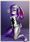  absurd_res anthro disney female hi_res judy_hopps leather purple_eyes solo zigrock001 zootopia 