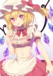  cleavage flandre_scarlet nenobi_(nenorium) touhou wings 