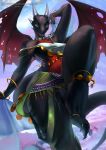  activision anthro clothing collar cynder dancing dragon exotic_dancer female hi_res jewelry momobeda solo spyro_the_dragon video_games wings 