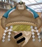  2018 anthro ashigara balls belly brown_body brown_fur censored erection fur genitals hi_res humanoid_genitalia humanoid_hands humanoid_penis male mammal moobs mumimushu5 nipples overweight overweight_male penis solo sumo tokyo_afterschool_summoners ursid video_games 
