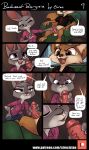  anthro anthro_on_anthro bottomless brown_body brown_eyes brown_fur buckteeth canid canine clothed clothing comic dialogue disney english_text female fennec finnick fox fully_clothed fur grey_body grey_fur hi_res inside_vehicle judy_hopps kneeling lagomorph leporid male male/female mammal open_mouth open_smile purple_eyes rabbit siroc sitting smile speech_bubble teeth text url zootopia 