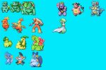  blaziken bulbasaur chikorita combusken crossman female gardevoir humanoid ivysaur machoke marshtomp miltank mudkip nidoqueen nintendo pok&eacute;mon pok&eacute;mon_(species) swampert torchic venusaur video_games 