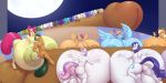  2020 2:1 absurd_res anthro apple_bloom_(mlp) applejack_(mlp) areola badgerben balls big_balls big_breasts big_penis breasts butt cutie_mark_crusaders_(mlp) equid equine fan_character friendship_is_magic genitals group hi_res huge_balls huge_breasts huge_penis hyper hyper_balls hyper_breasts hyper_genitalia hyper_penis hyperstorm_h mammal milk my_little_pony nipples penis rainbow_dash_(mlp) scootaloo_(mlp) sweetie_belle_(mlp) unguligrade_anthro 