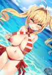  14c bikini fate/grand_order saber_extra swimsuits 