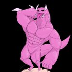  1:1 abs cartoon_network claws featureless_crotch feral hi_res male monster_steven sharkfurryman solo steven_universe 