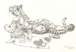  2020 anthro breasts brush clouded_leopard felid female fur fur_care mammal nude pantherine scale_(artist) shampoo soap solo towel whiskers 