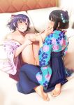  casino_(artist) censored feet kimono nipples pussy shiragiku_hotaru tagme takafuji_kako the_idolm@ster the_idolm@ster_cinderella_girls 