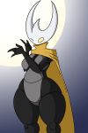  anthro arthropod cape clothing female hi_res hollow_knight hornet_(hollow_knight) king_of_sorrow_(artist) radiant_hornet solo team_cherry video_games wide_hips 