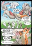  animal_genitalia animal_penis anthro arctic_fox bodily_fluids breasts canid canine canine_penis casual_nudity comic cum dialogue disney ears_back ears_down english_text erection eyes_closed fantasizing fellatio female fox fur genital_fluids genitals green_eyes grey_body grey_fur group hand_holding hi_res judy_hopps lagomorph leporid male male/female mammal nick_wilde nude oral orange_body orange_fur penile penis pivoted_ears purple_eyes rabbit robcivecat sex small_breasts social_nudity tailwag text white_body white_fur zootopia 