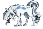  beta_pokemon commentary creature english_commentary full_body looking_at_viewer no_humans pokemon pokemon_(creature) pokemon_(game) pokemon_gsc pokemon_gsc_beta prototype savvart solo standing sui_(suicune) tied_hair transparent_background 