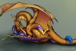  avian dragon duo feral gryphon male male/male mythological_avian mythology unyko 