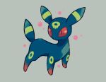  beta_pokemon commentary cozroid creature english_commentary full_body grey_background no_humans pokemon pokemon_(creature) pokemon_(game) pokemon_gsc pokemon_gsc_beta prototype red_eyes simple_background solo standing umbreon_(prototype) 