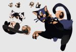  bellrun beta_pokemon cat claws commentary creature english_commentary full_body looking_at_viewer no_humans pokemon pokemon_(creature) pokemon_(game) pokemon_gsc pokemon_gsc_beta prototype ringring_(pokemon) simple_background sprite sugyomi white_background 