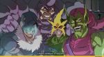  4boys electro_(spider-man) green_goblin marvel me_and_the_boys meme multiple_boys rhino_(marvel) spider-man_(series) vulture_(marvel) watermark 