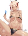  bikini fate/grand_order kisaragi_(legobionicle23) majin_saber swimsuits 