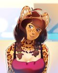  4:5 felid female jaguar kitzy_(character) luxarman mammal pantherine 