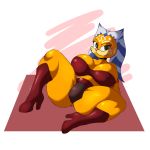  1:1 2020 ahsoka_tano anthro clothing cosplay crossgender crossover crossover_cosplay digital_media_(artwork) domestic_cat eyelashes felid feline felis female garfield_(series) garfield_the_cat hi_res looking_at_viewer mad_(series) mammal mtf_crossgender nipple_outline pink_nose signature simple_background solo spread_legs spreading star_wars sudoku_(mad) suirano 