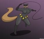  anthro catwoman cjshadorunner cosplay domestic_cat felid feline felis female mammal solo whip 