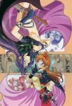  1990s_(style) araizumi_rui highres lina_inverse naga_the_serpent official_art slayers 