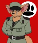  anthro canid canine commander droll3 hi_res male mammal nazi solo world_war_2 