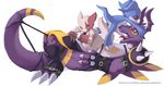  digimon pokemon purplekecleon veemon zangoose 