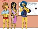  manjula_nahasapeemapetilon marge_simpson maude_flanders the_fear the_simpsons 