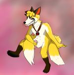  2_tails absurd_res after_transformation anthro balls biped bite blush bodily_fluids brown_body brown_fur canid canine claws cum cum_splatter daimee ears_back ears_down ejaculation erection fox fur genital_fluids genitals hi_res huua kuramafurrypaw looking_pleasured m&#039;sheireus male mammal masturbation maximirusupauaa msheireushuua multi_tail orgasm pawpads penile penile_masturbation penis pivoted_ears simple_background solo tongue tongue_bite tongue_out white_body white_fur yellow_body yellow_fur 