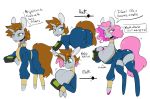  big_butt body_slider butt clothing dialogue english_text equid fallout_equestria fan_character feral freckles hair hi_res horn lips littlepip mammal my_little_pony pink_hair scarfyace skinsuit solo text thick_lips thick_thighs tight_clothing transformation unicorn 