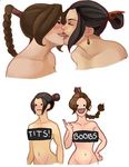  artist_request avatar:_the_last_airbender avatar_(series) azula braid censored jpeg_artifacts kiss multiple_girls nickelodeon nude ty_lee yuri 