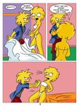  comic escoria lisa_simpson maggie_simpson marge_simpson palcomix the_simpsons 