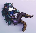 armor chessa_(sreyals) elronya fan_character felid feline female mammal solo