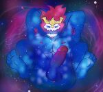 anthro armpit_hair aurelion_sol_(lol) balls body_hair butt dragon feet gaygoat genitals league_of_legends looking_at_viewer male presenting presenting_hindquarters riot_games solo space