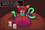 anthro big_breasts breasts dina_(undertale_yellow) erect_nipples female fraudhawk huge_breasts humanoid implied_breast_milk milk nipples reptile scalie snake solo solo_focus undertale undertale_(series) undertale_yellow unknown_species