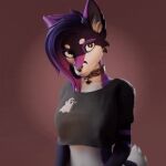 3d_(artwork) 3d_animation animated anthro blender_(software) blender_cycles bounce bouncing_breasts breasts canid canine clothed clothing clothing_lift crop_top digital_media_(artwork) female fox itsjag jag jumping looking_at_viewer mammal shirt shirt_lift smug solo tagme tail tail_motion tailwag topwear