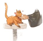  ace_attorney animalization cat closed_eyes damon_gant dated heart simple_background stool the_judge_(ace_attorney) vm_(as92402) white_background wide_sleeves 