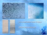 ambiguous_gender blue_background dragon feral glitter ice selianth shadow simple_background snow solo text textures white_text wings winter
