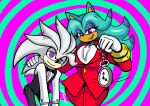 anthro breezie_the_hedgehog butler clock dominant dominant_female duo eulipotyphlan female gameboyred hedgehog hi_res hypnosis male male/female mammal mind_control mindtasker(colorist) mobian_hedgehog pocketwatch sega silver_the_hedgehog sonic_the_hedgehog_(series) spirals submissive submissive_male watch