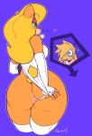  &lt;3 &lt;3_eyes 0r0 0r0ch1 activision ambiguous_gender anthro anus armwear bandicoot big_breasts big_butt biped black_nose blonde_hair blue_eyes breasts butt clothed clothing clothing_aside crash_bandicoot_(series) curvaceous curvy_figure cutaway cute_fangs duo elbow_gloves english_text eyeshadow female fingerless_gloves fur genitals gloves green_eyes hair hair_over_eye half-closed_eyes handwear lagomorph legwear long_hair looking_away makeup mammal marsupial monotone_hair narrowed_eyes one-piece_swimsuit one_eye_obstructed open_mouth orange_body orange_fur partially_clothed plump_labia portrait presenting presenting_hindquarters purple_background pussy rear_view short_tail simple_background skimpy solo_focus standing swimwear tawna_bandicoot text thick_thighs thigh_highs three-quarter_portrait video_games voluptuous white_clothing wide_hips 