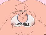 2018 4:3 5_fingers anthro bar_emanata batspid2 belly big_belly big_breasts big_butt black_eyebrows bodily_fluids breasts butt cleavage clothed clothing digital_drawing_(artwork) digital_media_(artwork) double_chin emanata english_text eyebrows eyelashes female fingers flabby_arms flat_colors frill_(anatomy) head_crest head_frill huge_belly huge_breasts huge_butt hyper hyper_belly hyper_butt hyper_hips juna_(batspid2) lactating lizard mega_milk membrane_(anatomy) membranous_frill meme morbidly_obese morbidly_obese_anthro morbidly_obese_female nipple_outline obese obese_anthro obese_female open_mouth overweight overweight_anthro overweight_female panties pink_body pink_scales pink_tongue purple_eyes reptile scales scalie shirt signature solo tail text tongue topwear underwear wet wet_clothing white_clothing white_underwear