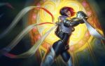  fiora league_of_legends tagme thighhighs weapon 