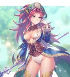  anbe_yoshirou angela_(seiken_densetsu_3) open_shirt seiken_densetsu seiken_densetsu_3 