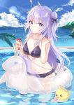  azur_lane bikini hum_(ten_ten) manjuu_(azur_lane) swimsuits unicorn_(azur_lane) wet 