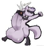  alpha_channel anthro baby_pok&eacute;mon balls big_balls big_penis collar ejaculation genitals hi_res huge_penis humanoid_genitalia humanoid_penis hyper hyper_genitalia hyper_penis male nintendo penis pok&eacute;mon pok&eacute;mon_(species) riolu smushpretzel solo stretching video_games 