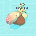  1:1 absurd_res anthro baby_pok&eacute;mon balls big_balls big_penis bodily_fluids breasts chode foreskin foreskin_inflation fur genitals gynomorph hi_res huge_balls huge_penis humanoid_genitalia humanoid_penis hyper hyper_balls hyper_chode hyper_foreskin hyper_genitalia hyper_penis intersex jroy101 mammal mole_(disambiguation) musk nintendo nipples penis pichu piper_(smuttysquid) pok&eacute;mon pok&eacute;mon_(species) rodent slightly_chubby smegma smelly solo video_games x-ray yellow_body yellow_fur 