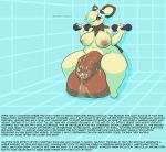  anthro baby_pok&eacute;mon balls big_balls big_penis bodily_fluids breasts chode english_text foreskin fur genitals gynomorph hi_res huge_balls huge_penis humanoid_genitalia humanoid_penis hyper hyper_balls hyper_chode hyper_genitalia hyper_penis intersex jroy101 mammal mole_(disambiguation) musk nintendo nipples penis pichu piper_(smuttysquid) pok&eacute;mon pok&eacute;mon_(species) rodent slightly_chubby smegma smelly solo text video_games yellow_body yellow_fur 