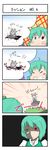  4koma bad_id bad_pixiv_id cheese comic failure falling food heterochromia hiding highres hiiragi_tiger imagining multiple_girls nazrin pitfall tatara_kogasa tears touhou translated 