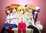  akiyama_mio akiyama_mio_(cosplay) arisa_bannings cosplay diesel-turbo fate_testarossa hirasawa_yui hirasawa_yui_(cosplay) k-on! kotobuki_tsumugi kotobuki_tsumugi_(cosplay) listen!! lyrical_nanoha mahou_shoujo_lyrical_nanoha mahou_shoujo_lyrical_nanoha_a's multiple_girls nakano_azusa nakano_azusa_(cosplay) pantyhose parody red_legwear tainaka_ritsu tainaka_ritsu_(cosplay) takamachi_nanoha tsukimura_suzuka yagami_hayate 