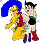  astro_boy marge_simpson nev tagme the_simpsons 