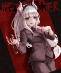  business_suit devil helltaker hiki_niito horns lucifer_(helltaker) 